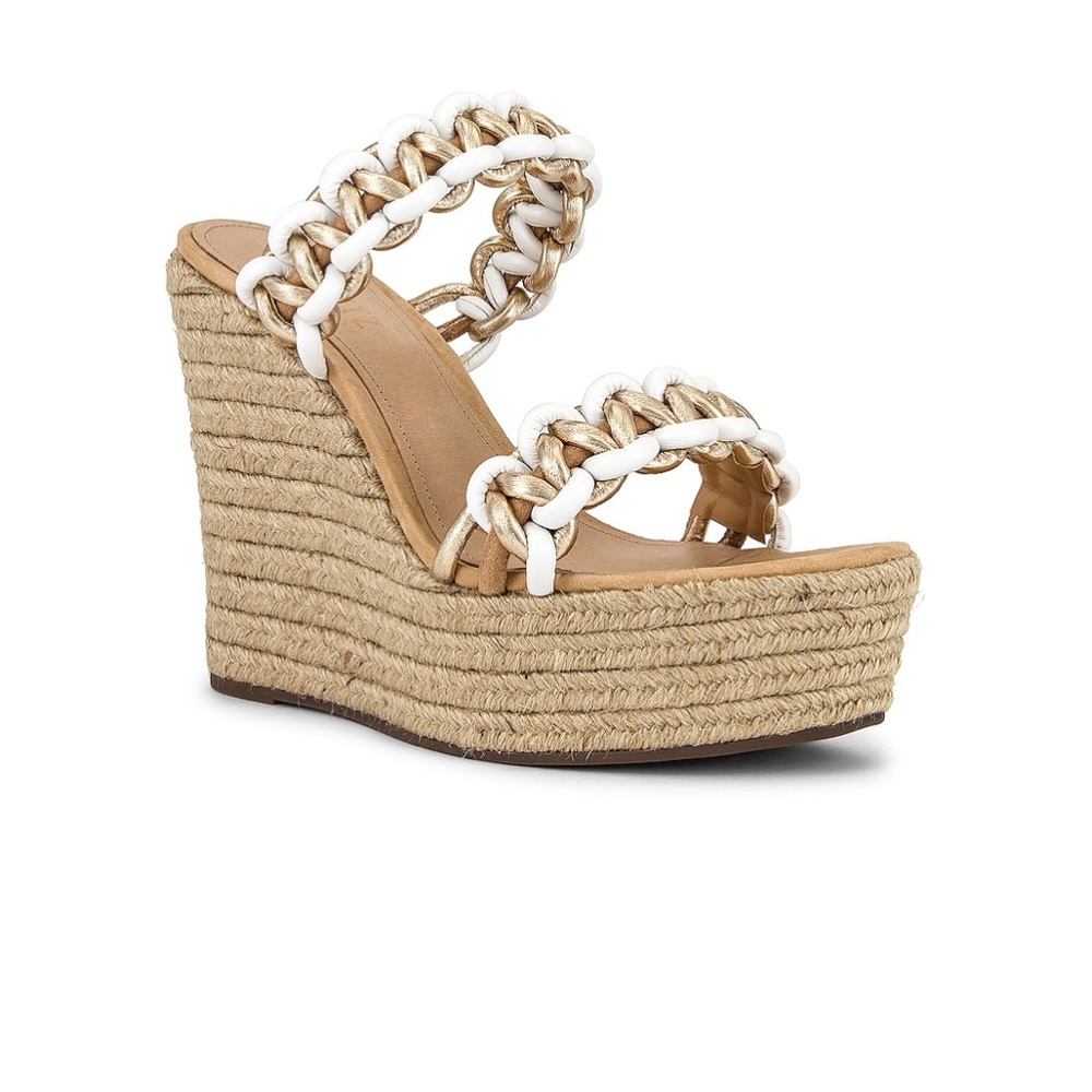 Schutz Juliet, wedge, light tan